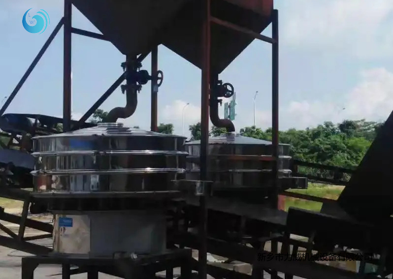 10吨膨润土细粉筛选91香蕉性爱视频使用现场