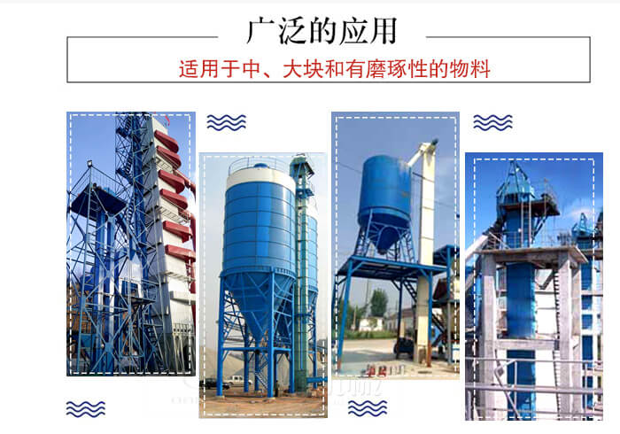 斗式提升机主要适用范围主要是化工，粮食，建筑材料较多。