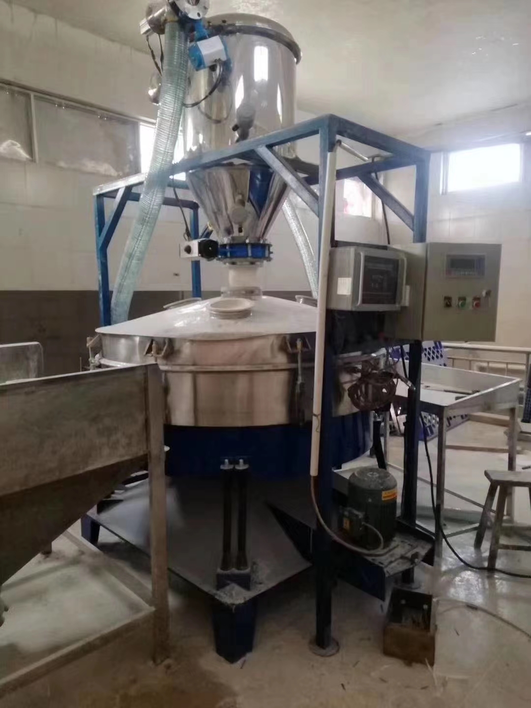 草酸粉末分级摇摆筛和91香蕉性爱视频相比产量大小